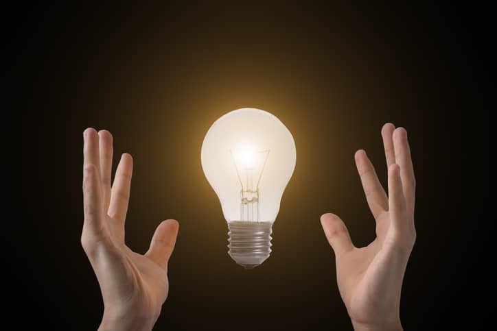 The "aha" lightbulb moment